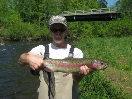 Dennis from E-town PA with a huge rainbow