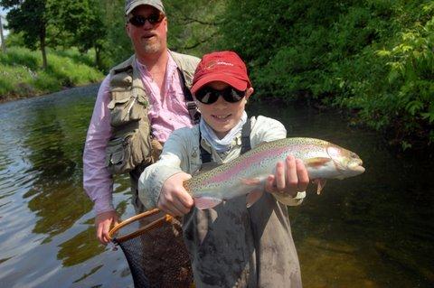 RJ with a nice rainbow in late June